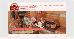 Desktop Screenshot of carnicasanjos.com